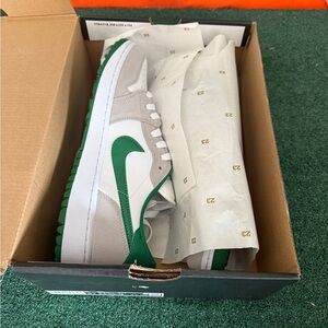Nike Air Jordan 1 Low G Golf Pine Green White Smoke Grey-Size 10.5
